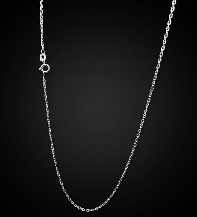 Classic Cable Chain 925 Sterling Silver Necklace