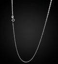 Classic Cable Chain 925 Sterling Silver Necklace