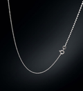 Classic Ball Chain 925 Sterling Silver Necklace