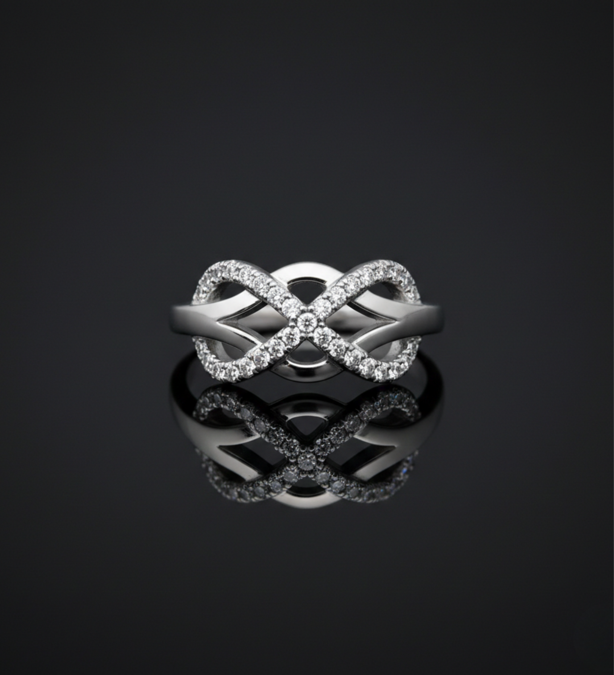 Loved Infinity 925 Silver Ring