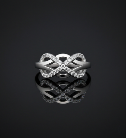Loved Infinity 925 Silver Ring