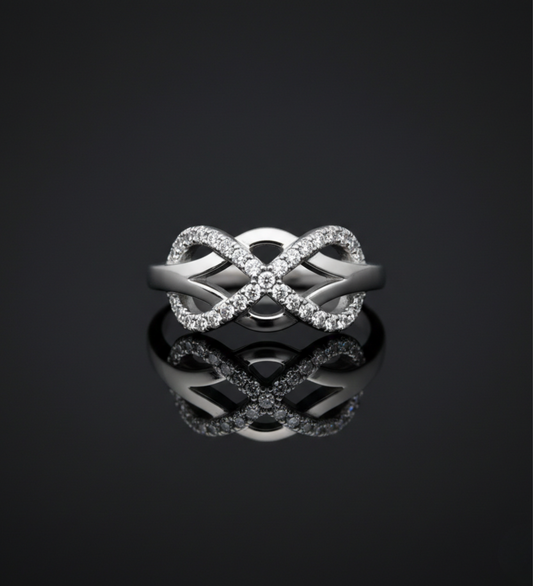 Loved Infinity 925 Silver Ring