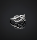 Loved Infinity 925 Silver Ring