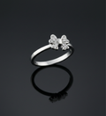 Sterling Silver Bow AD Ring
