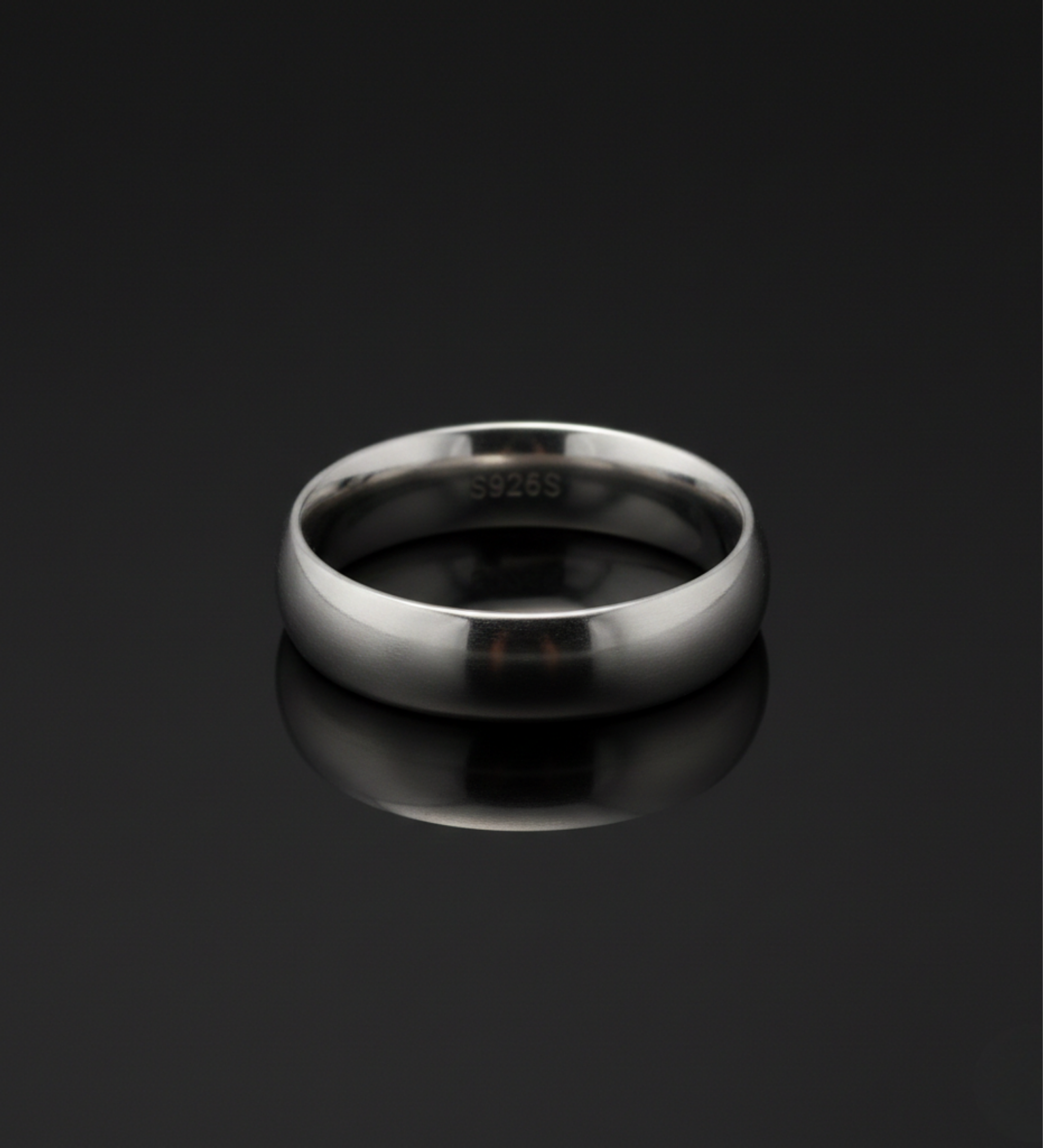 Sterling Silver Simple Band (Unisex Design)