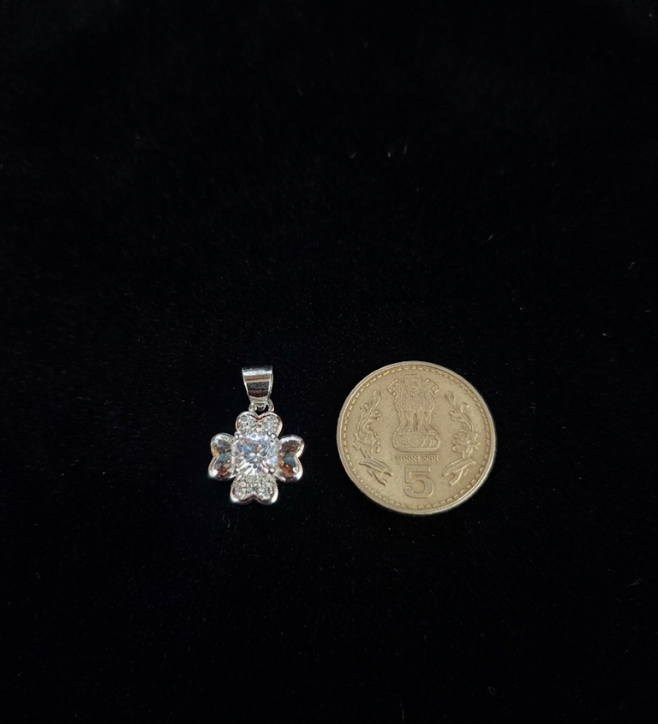 Four-Leaf Clover 925 Sterling Silver Pendant
