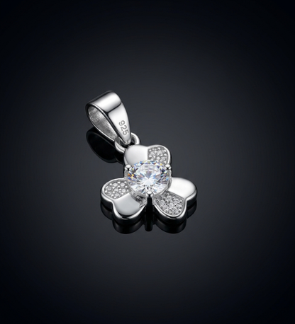 925 Sterling Silver Floral Bloom Pendant