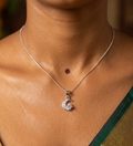925 Sterling Silver Celestial Moon Pendant