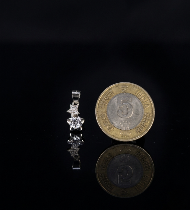 Shooting Star 925 Sterling Silver Pendant