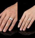 Sterling Silver Simple Band (Unisex Design)