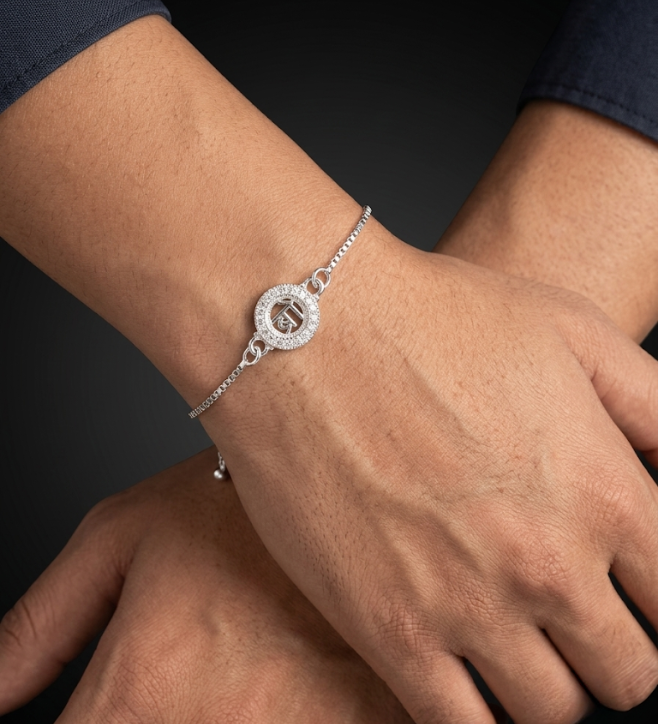 925 Sterling Silver Bro Rakhi Bracelet for Brother