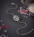 925 Sterling Silver Veera Rakhi Bracelet