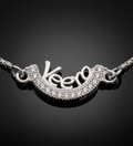 925 Sterling Silver Name Veera Rakhi Bracelet for Brother
