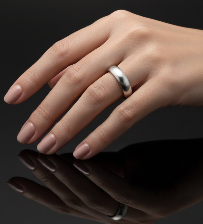 Sterling Silver Simple Band